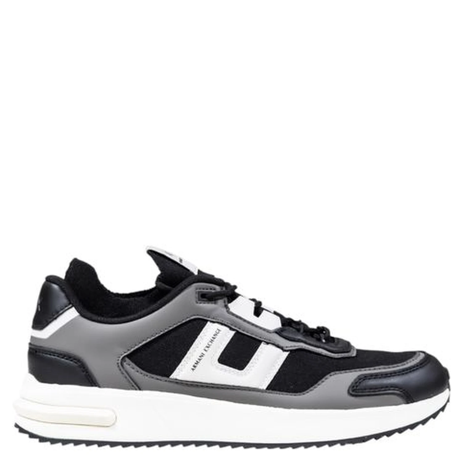 Bicolor Polyester Athletic Sneakers