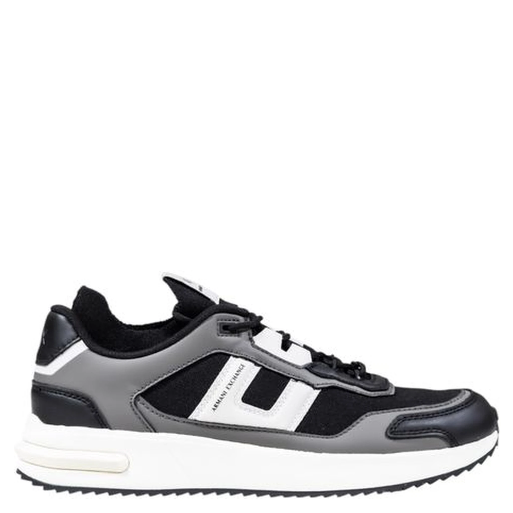 Bicolor Polyester Athletic Sneakers