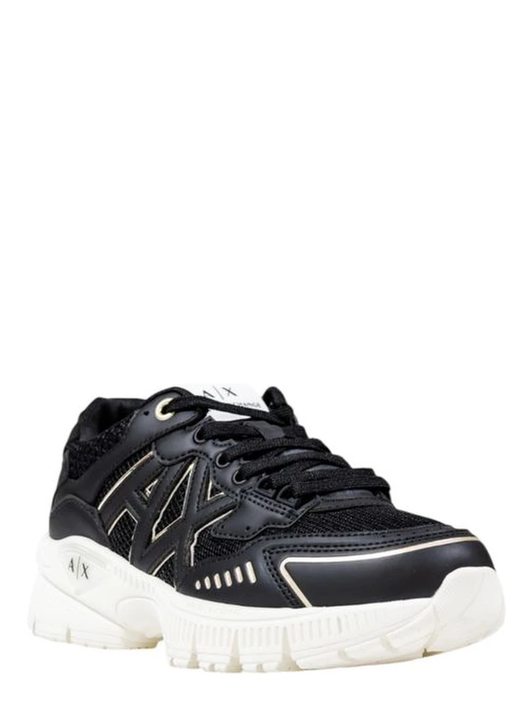 Bicolor Polyester Athletic Sneakers alternative
