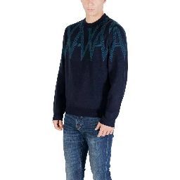 Black Marabou Sweatshirt