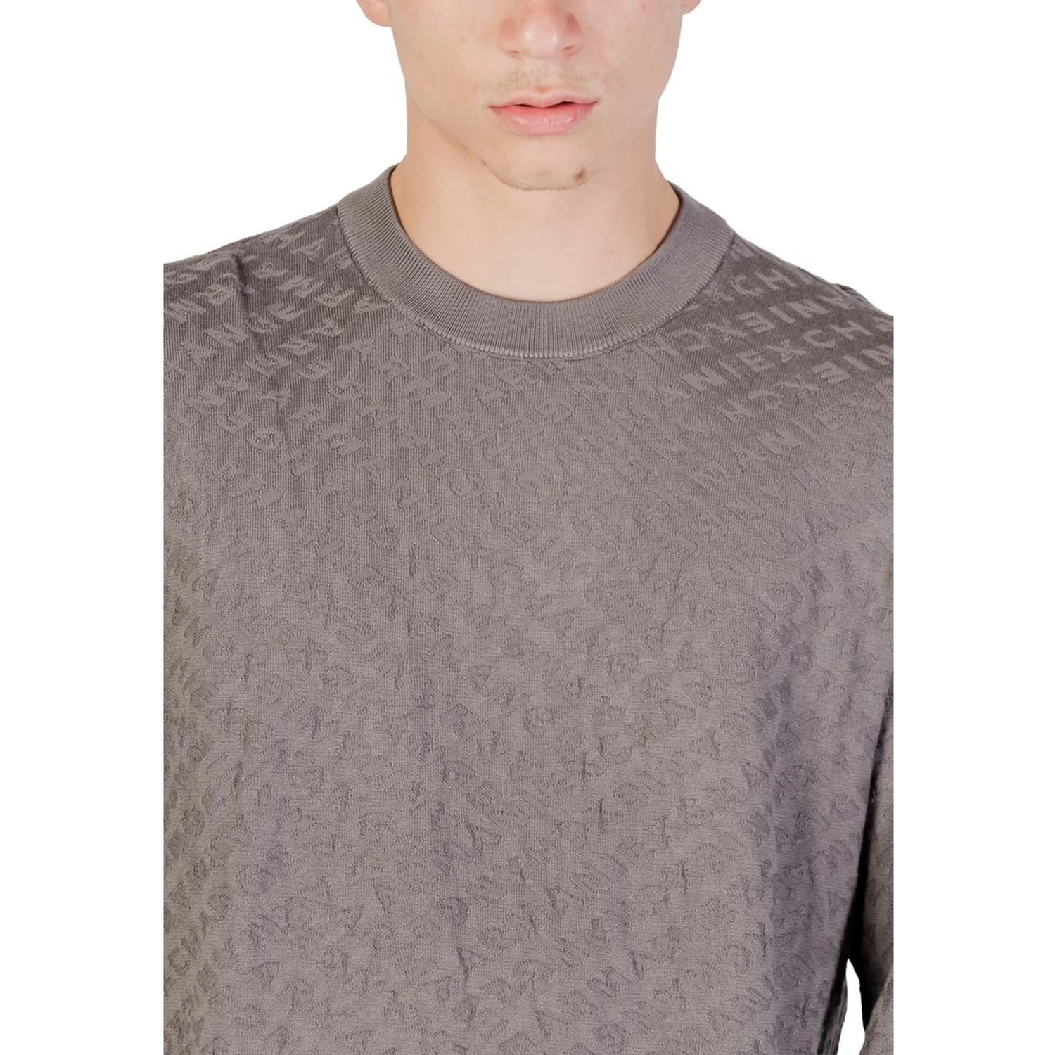 Gray Polyamide Sweatshirt