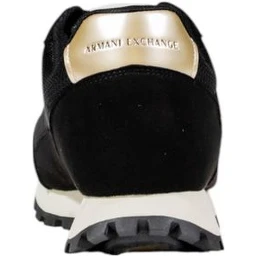 Bicolor Polyester Athletic Sneakers
