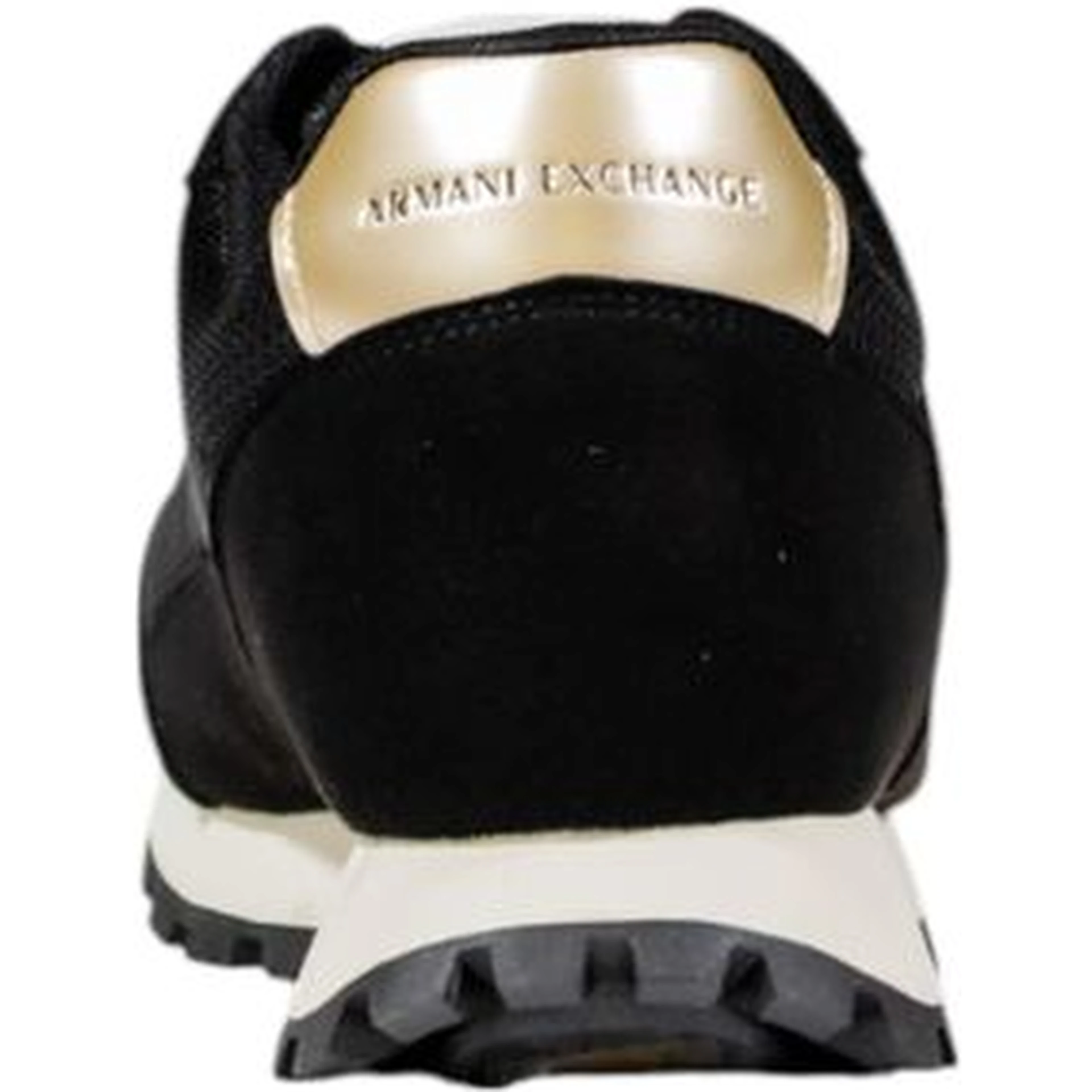 Bicolor Polyester Athletic Sneakers