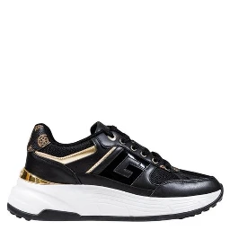 Black Polyethylene Chunky Sneakers