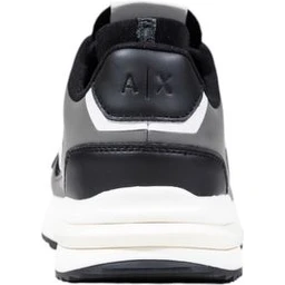 Bicolor Polyester Athletic Sneakers