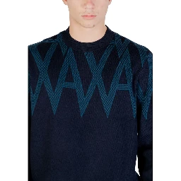 Black Marabou Sweatshirt