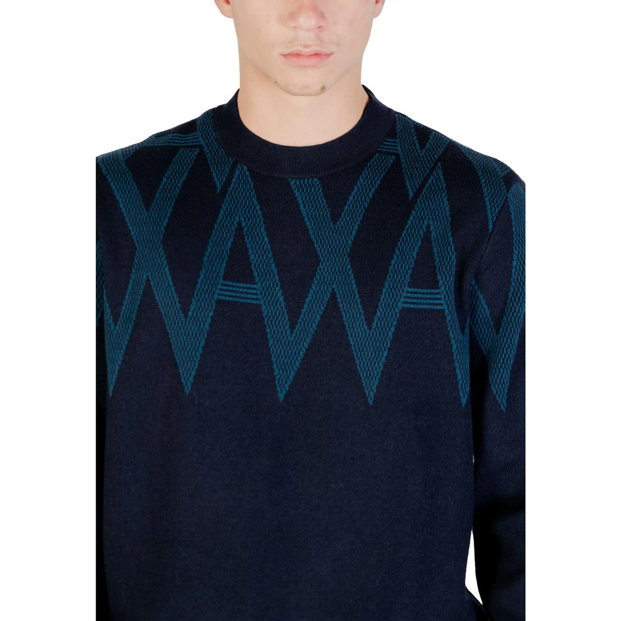 Black Marabou Sweatshirt
