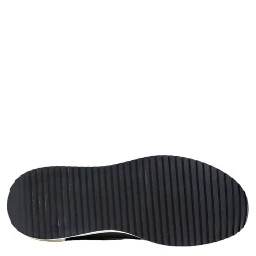 Bicolor Polyester Athletic Sneakers
