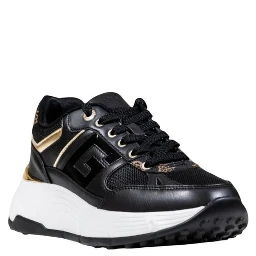 Black Polyethylene Chunky Sneakers