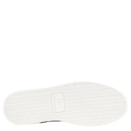 Black Polyester Low Top Sneakers