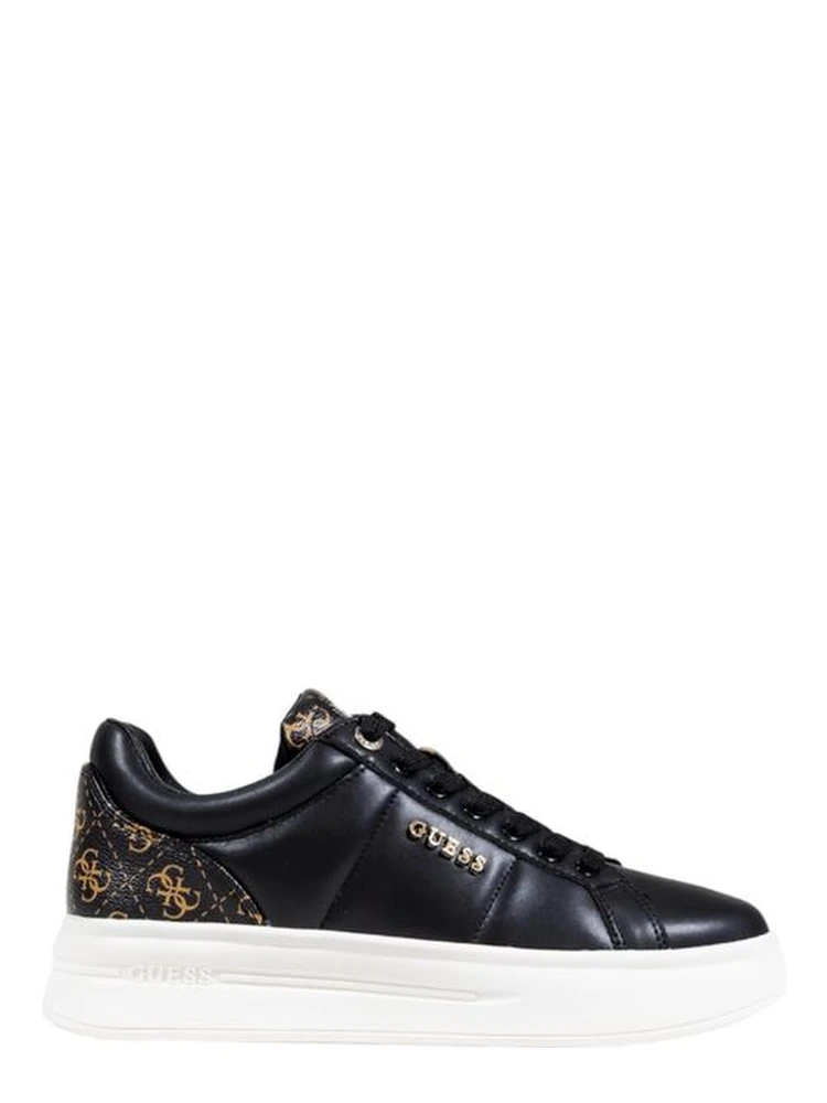 Bicolor Polyester Low Top Sneakers
