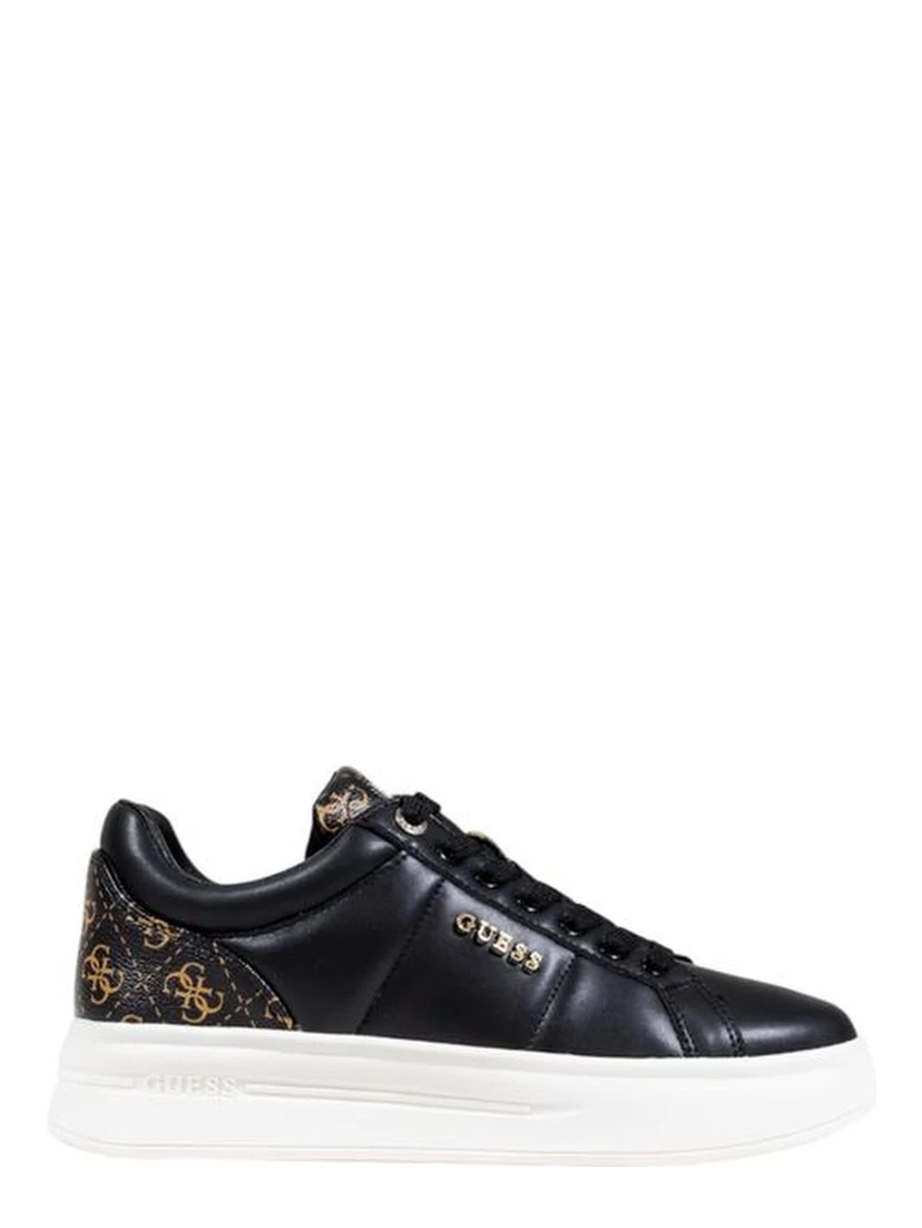 Bicolor Polyester Low Top Sneakers