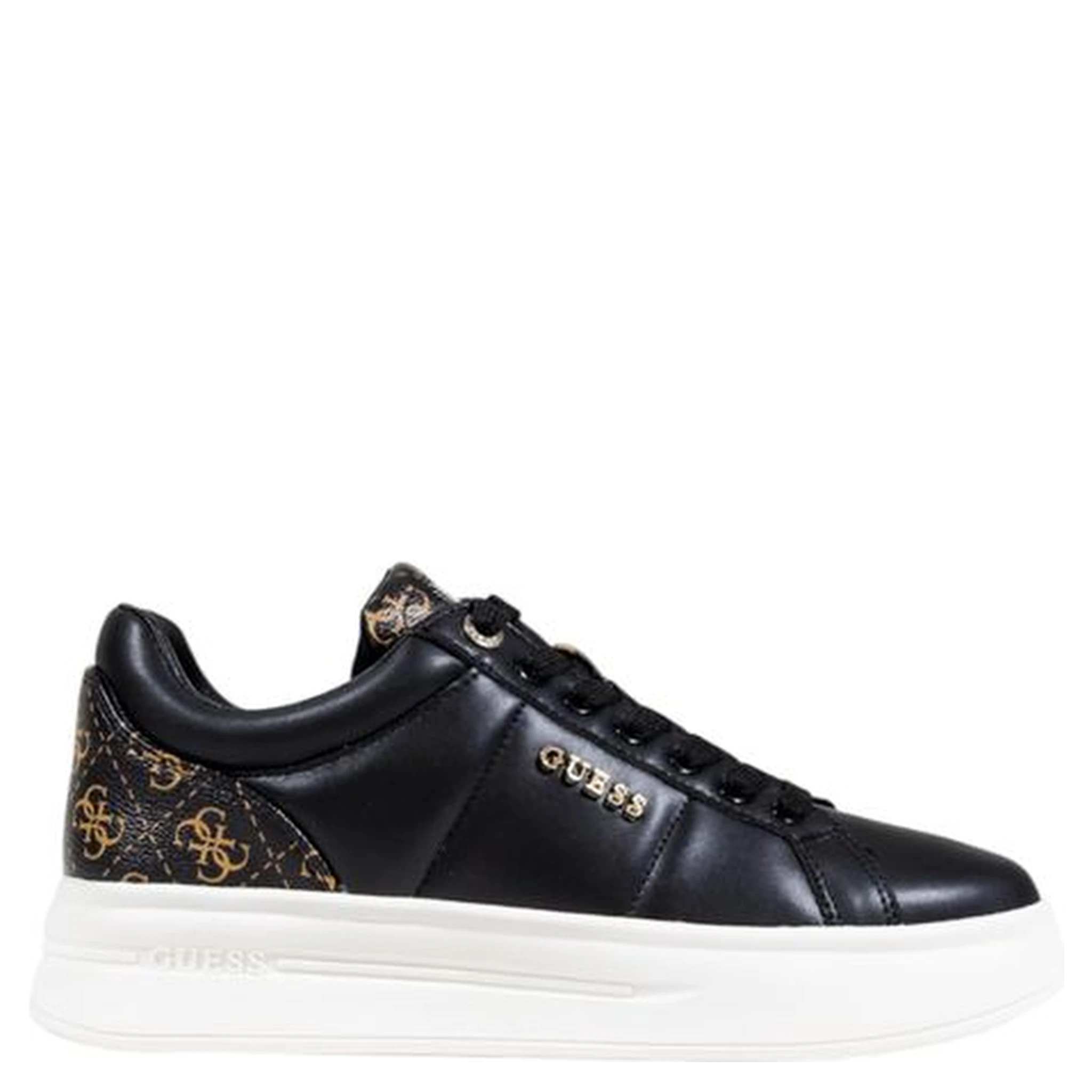 Bicolor Polyester Low Top Sneakers