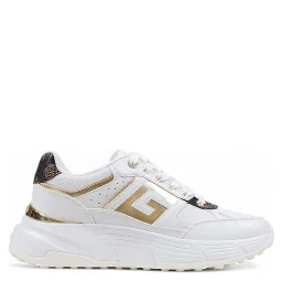 White Polyethylene Chunky Sneakers