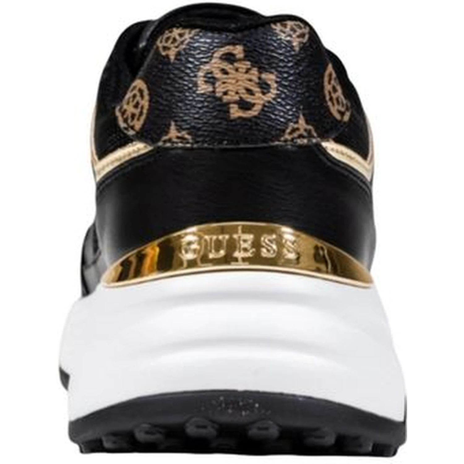 Black Polyethylene Chunky Sneakers