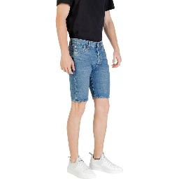 Blue Denim Shorts