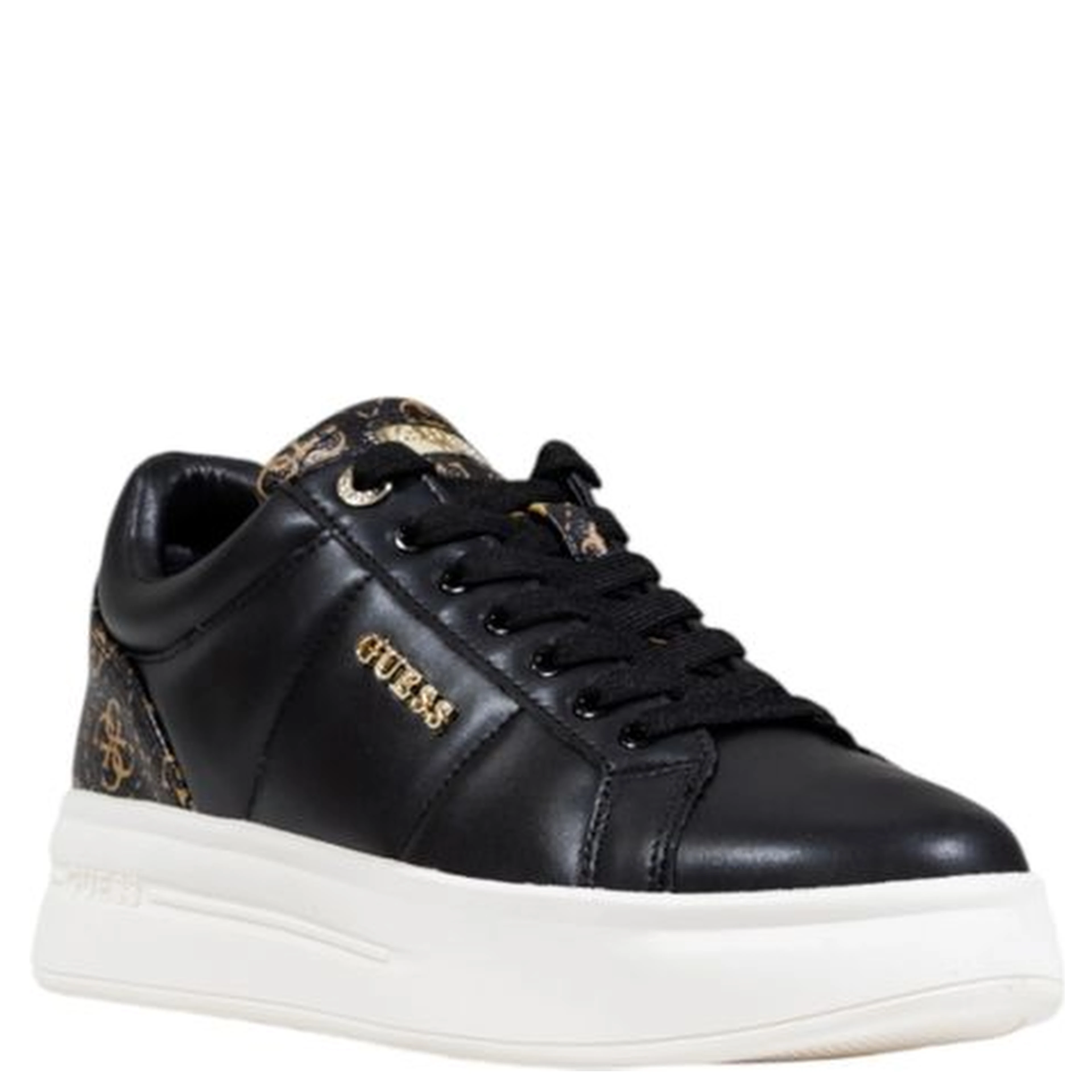 Bicolor Polyester Low Top Sneakers