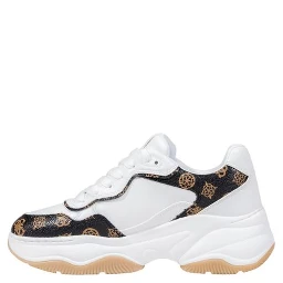 White Polyethylene Chunky Sneakers