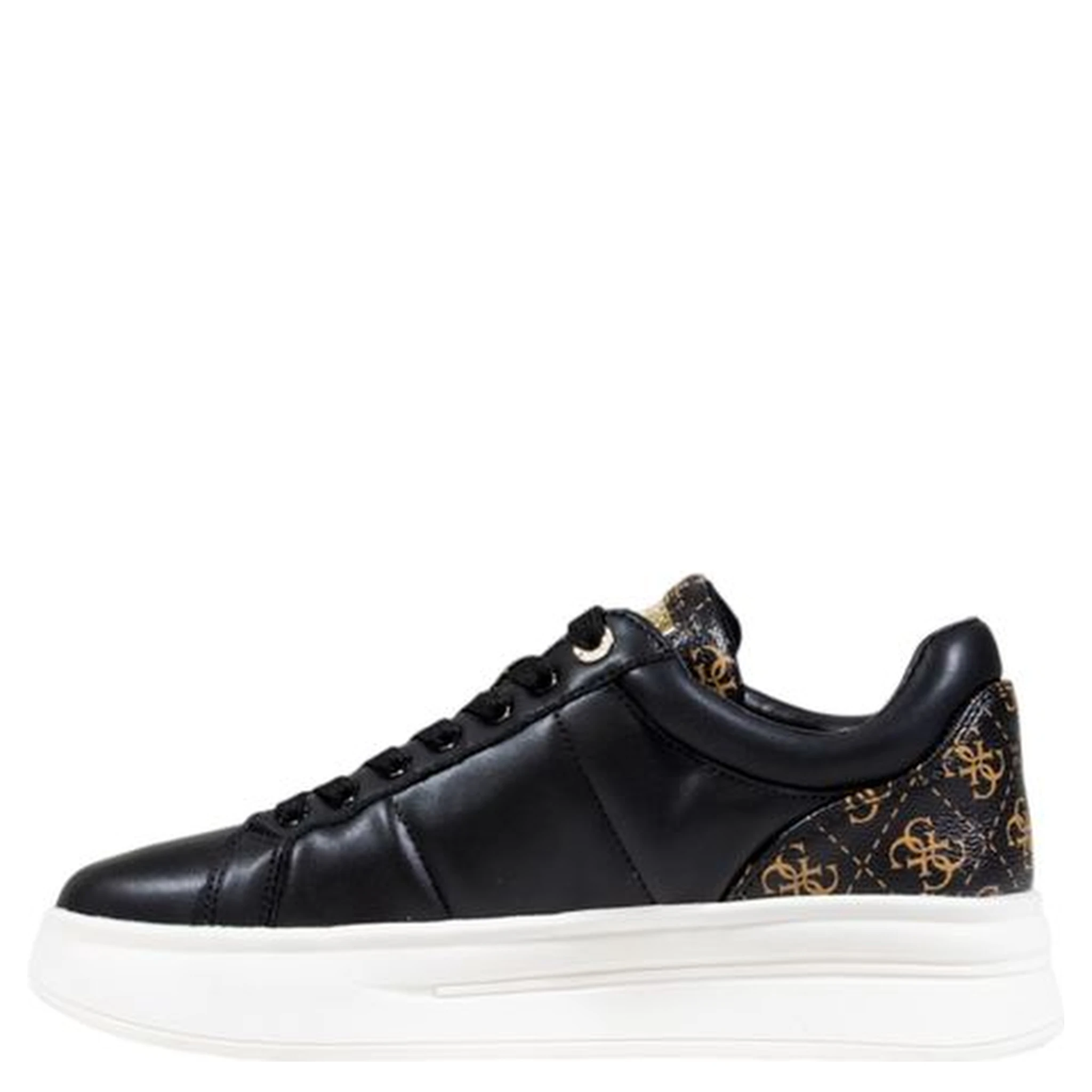 Bicolor Polyester Low Top Sneakers