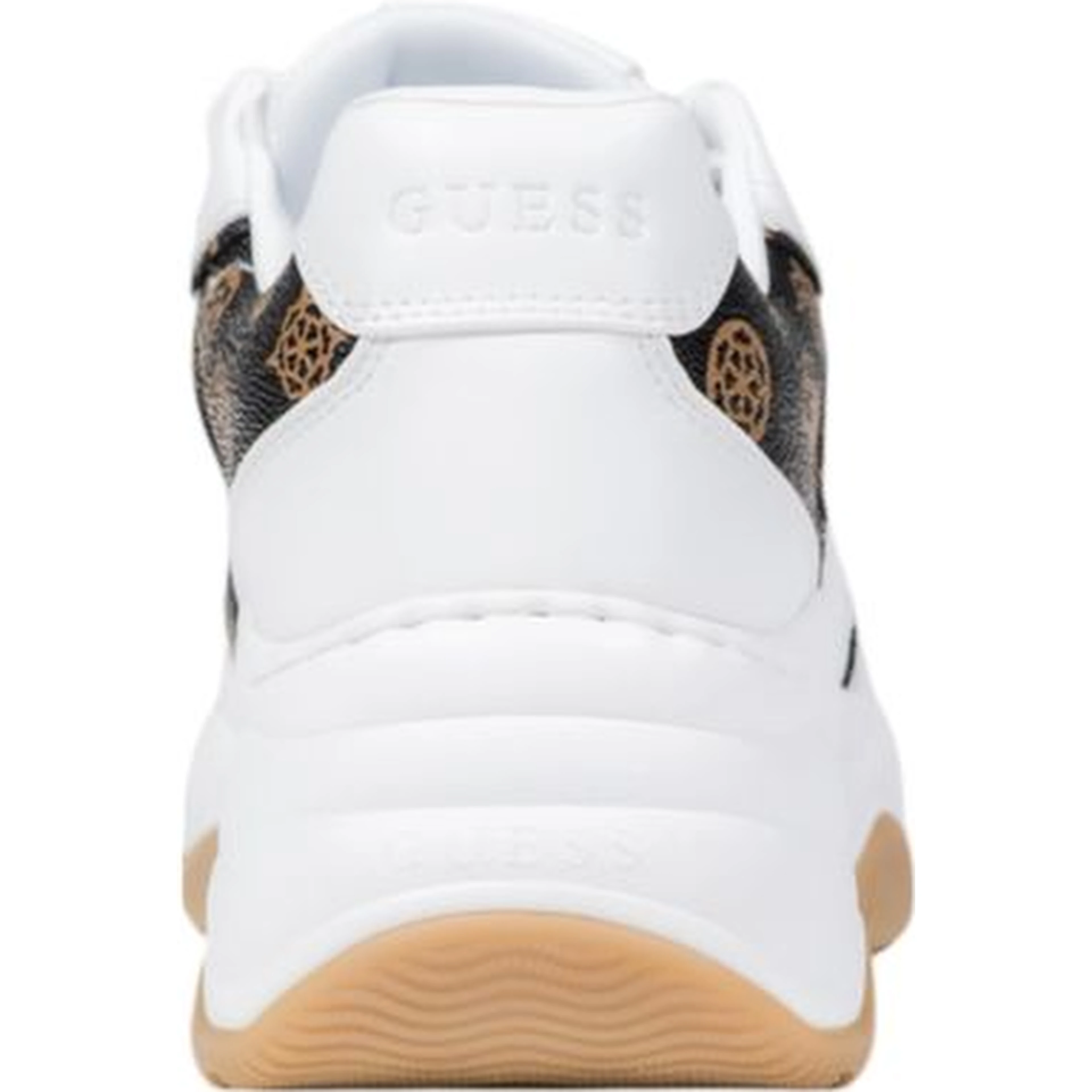 White Polyethylene Chunky Sneakers