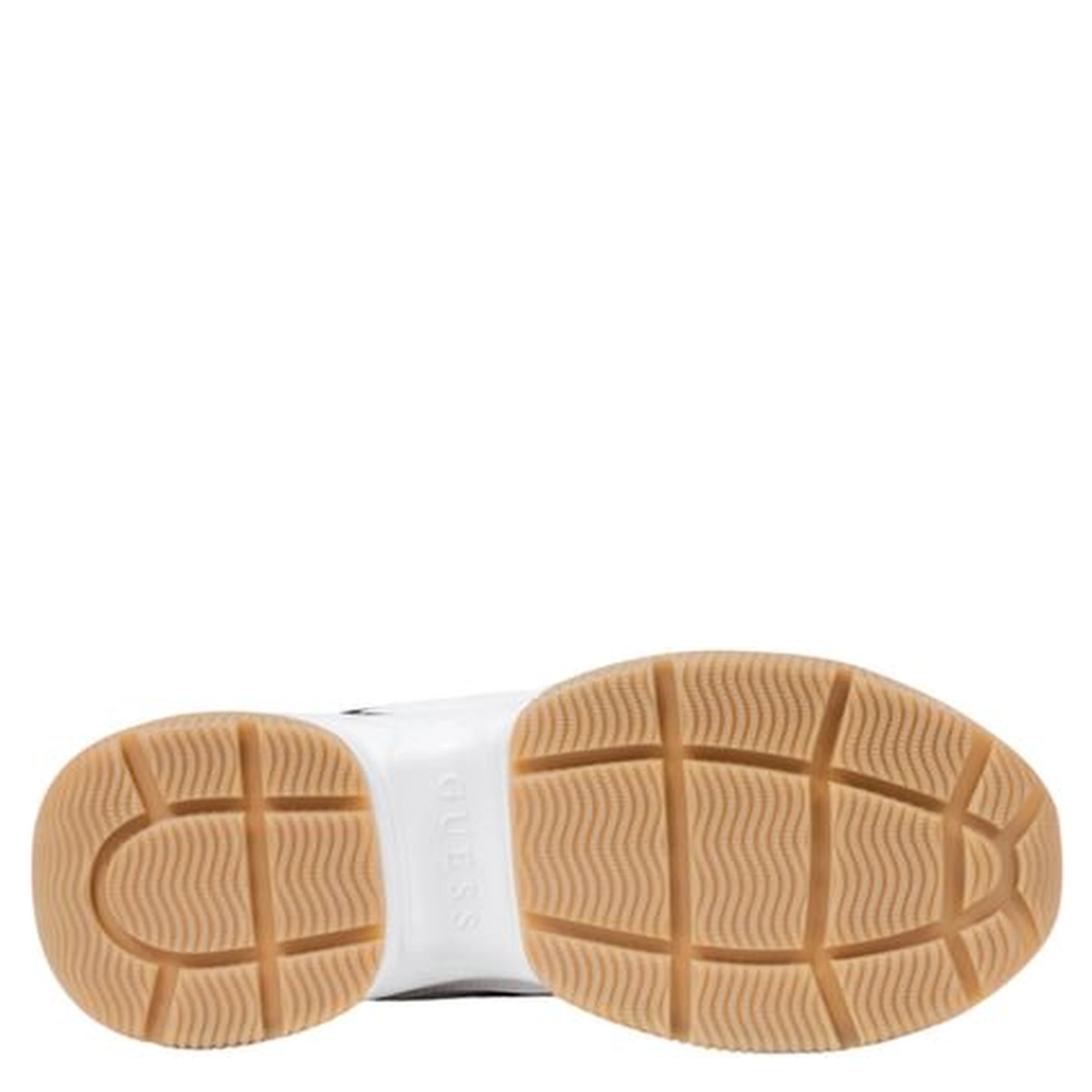 White Polyethylene Chunky Sneakers