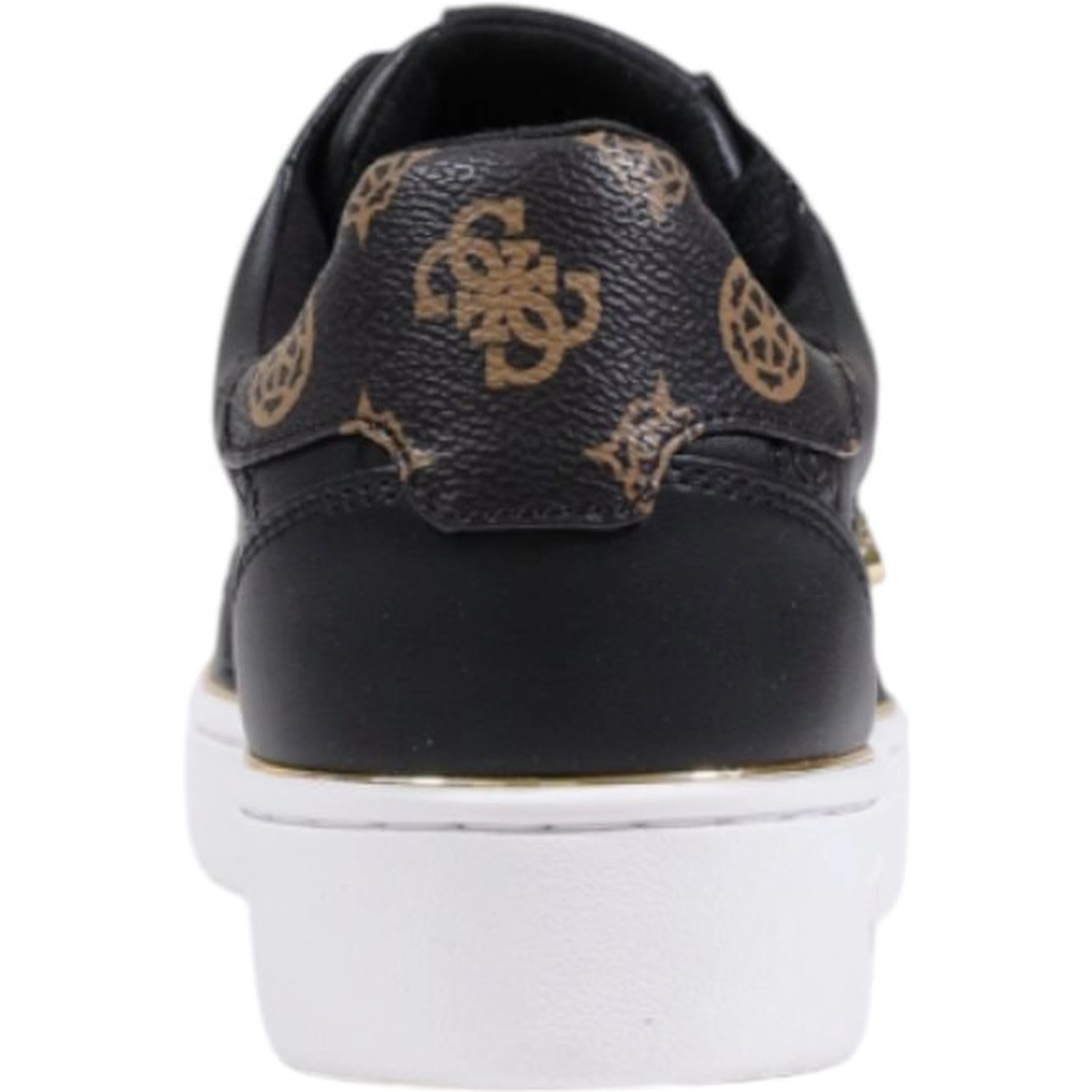 Black Polyethylene Low Top Sneakers