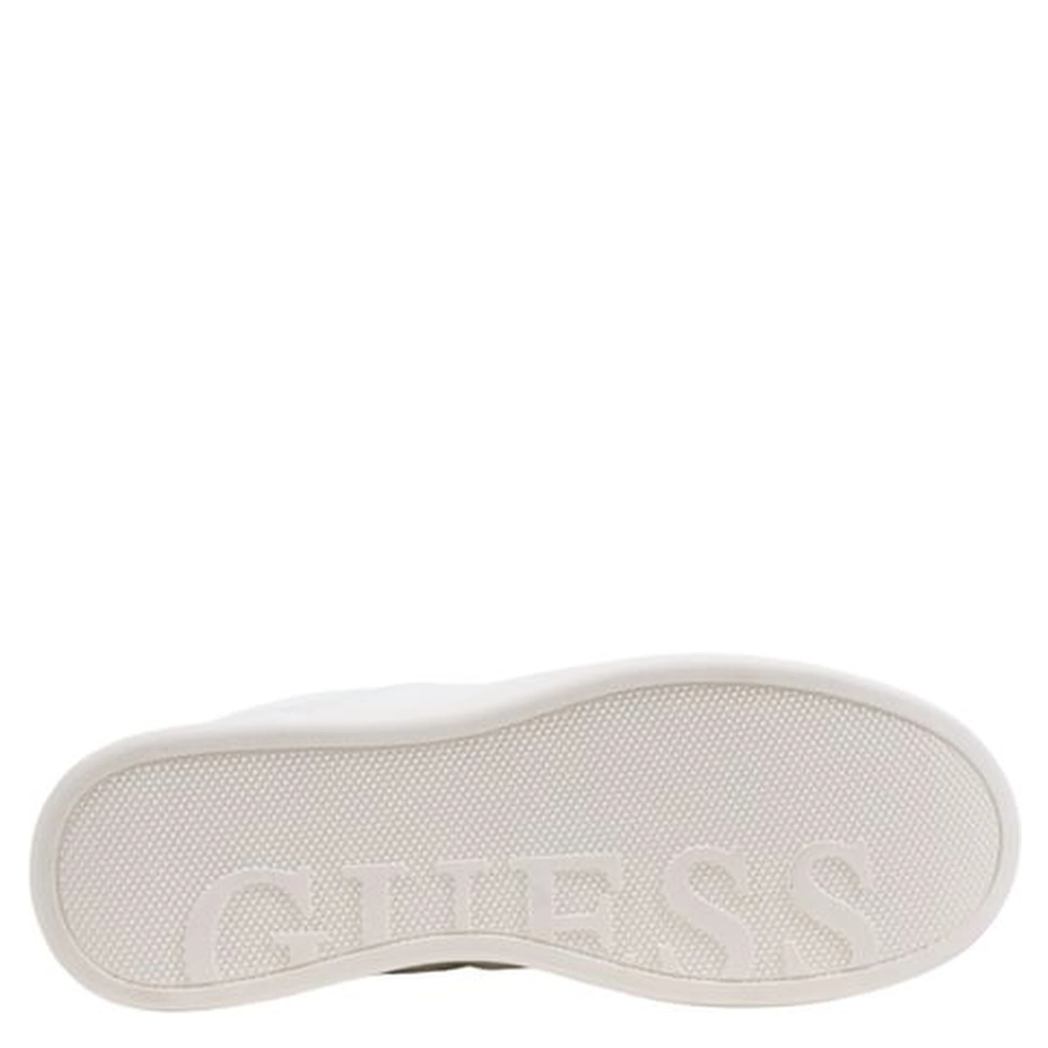 White Polyethylene Platform Sneakers