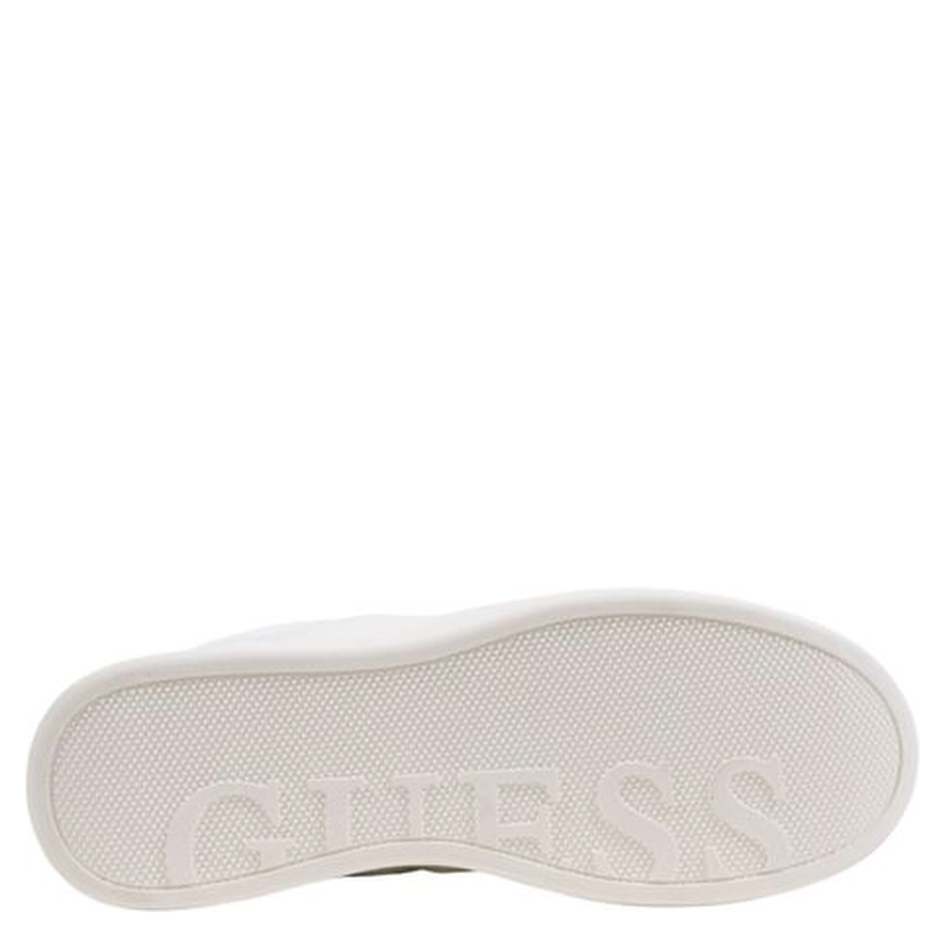 White Polyethylene Platform Sneakers