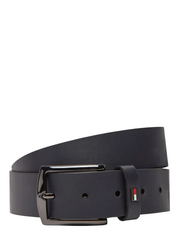 Blue Leather Regular Belt