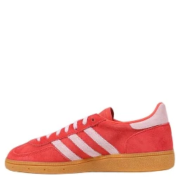 Orange Suede Leather Low Top Sneakers