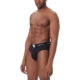 Black Cotton Briefs