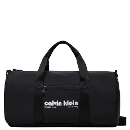 Black Recycled Polyester Duffel Bag