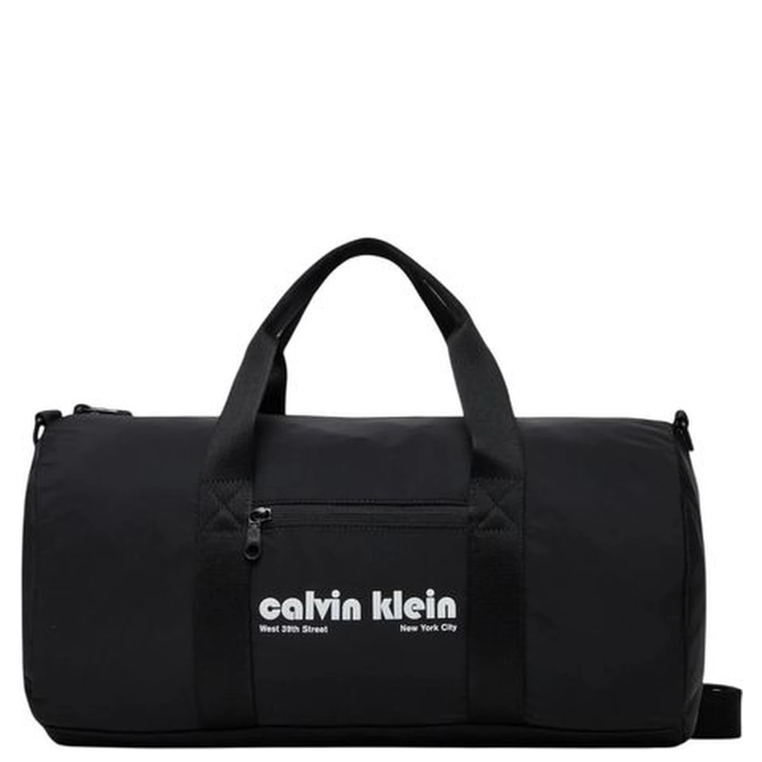 Black Recycled Polyester Duffel Bag
