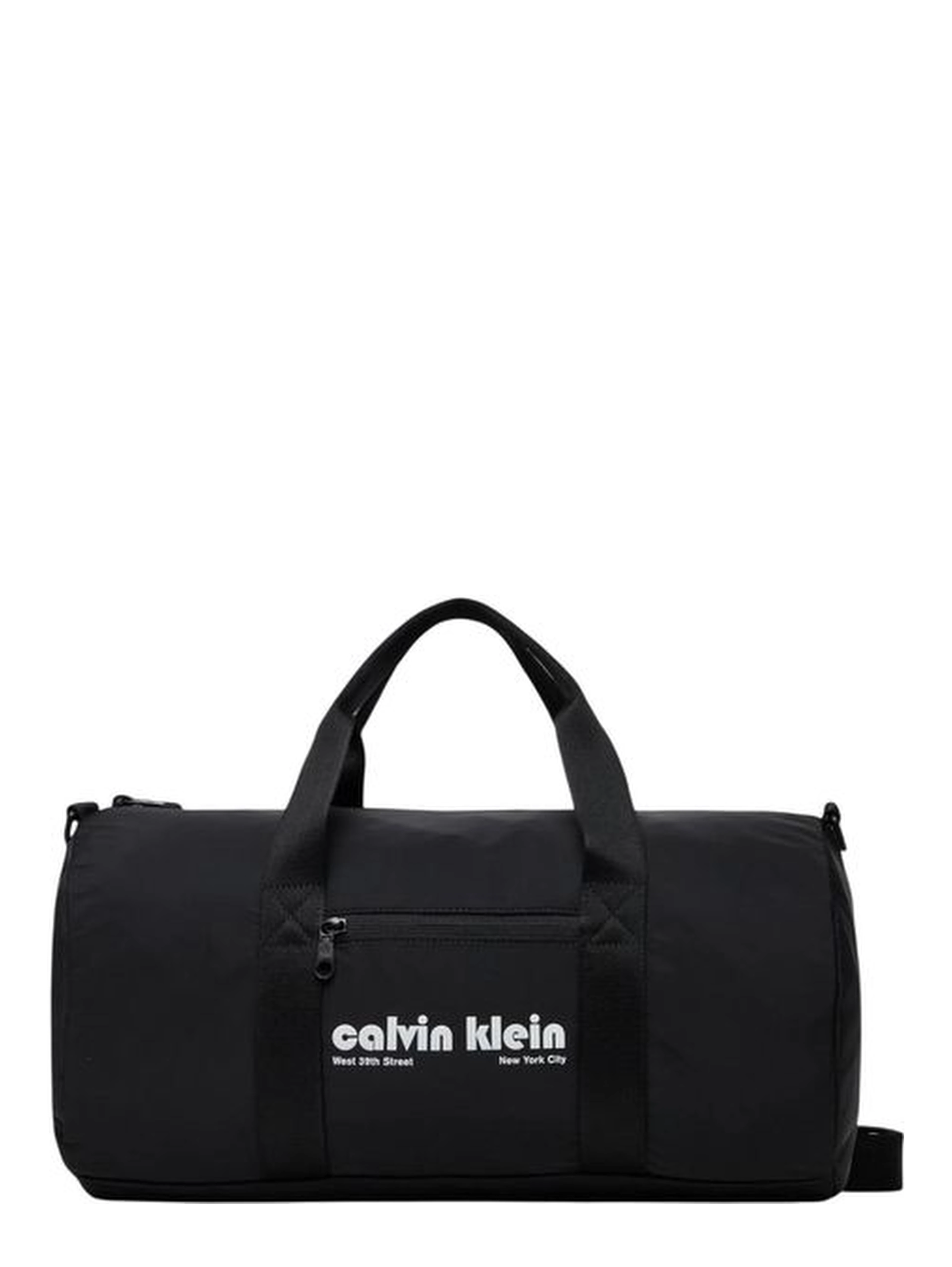 Black Recycled Polyester Duffel Bag