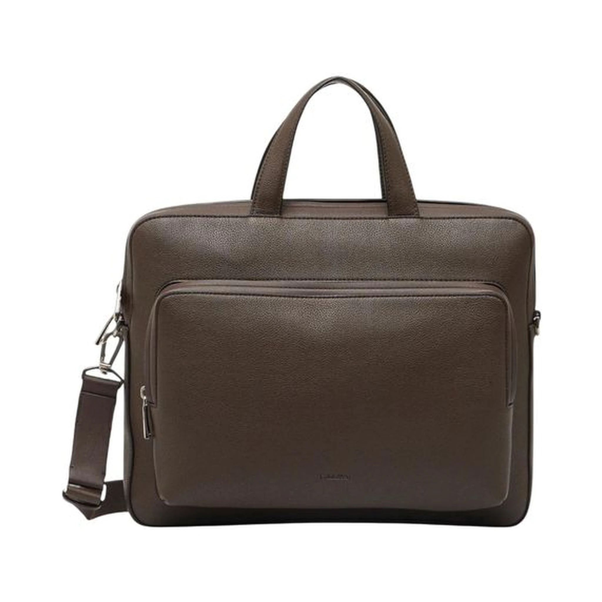 Brown Polyethylene Briefcase
