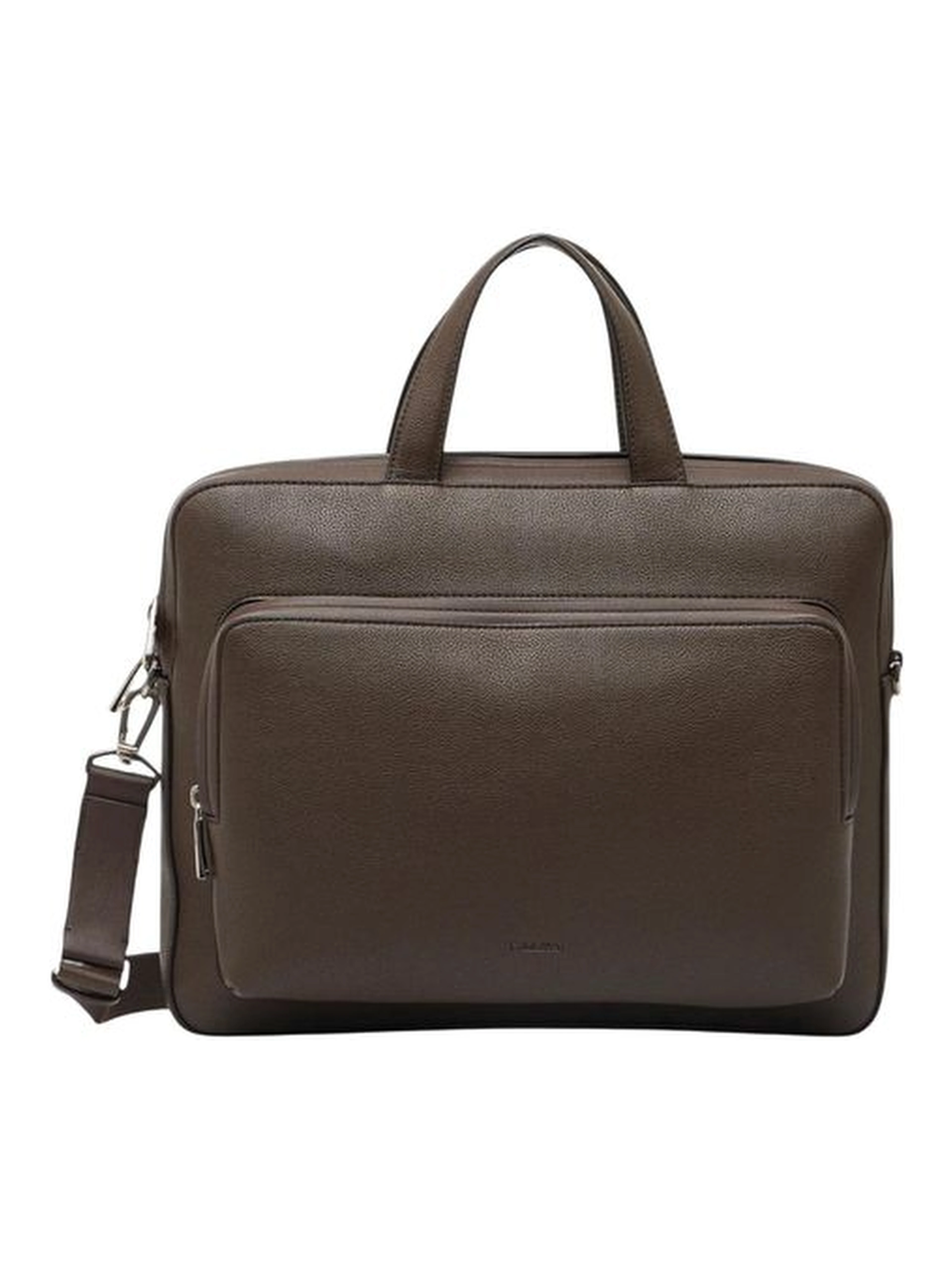 Brown Polyethylene Briefcase
