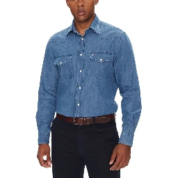 Light Blue Denim Shirt