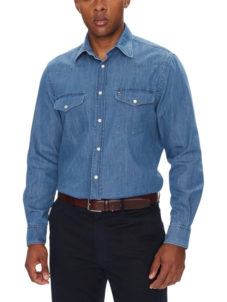 Light Blue Denim Shirt