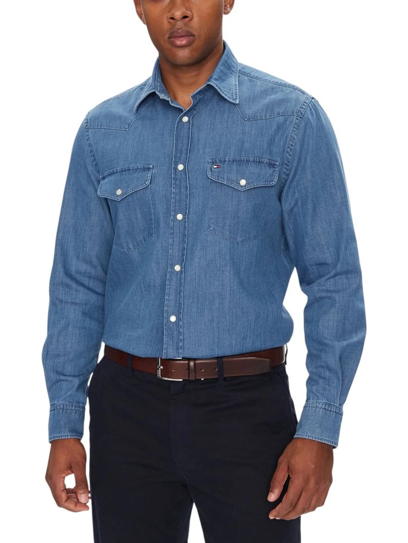 Light Blue Denim Shirt