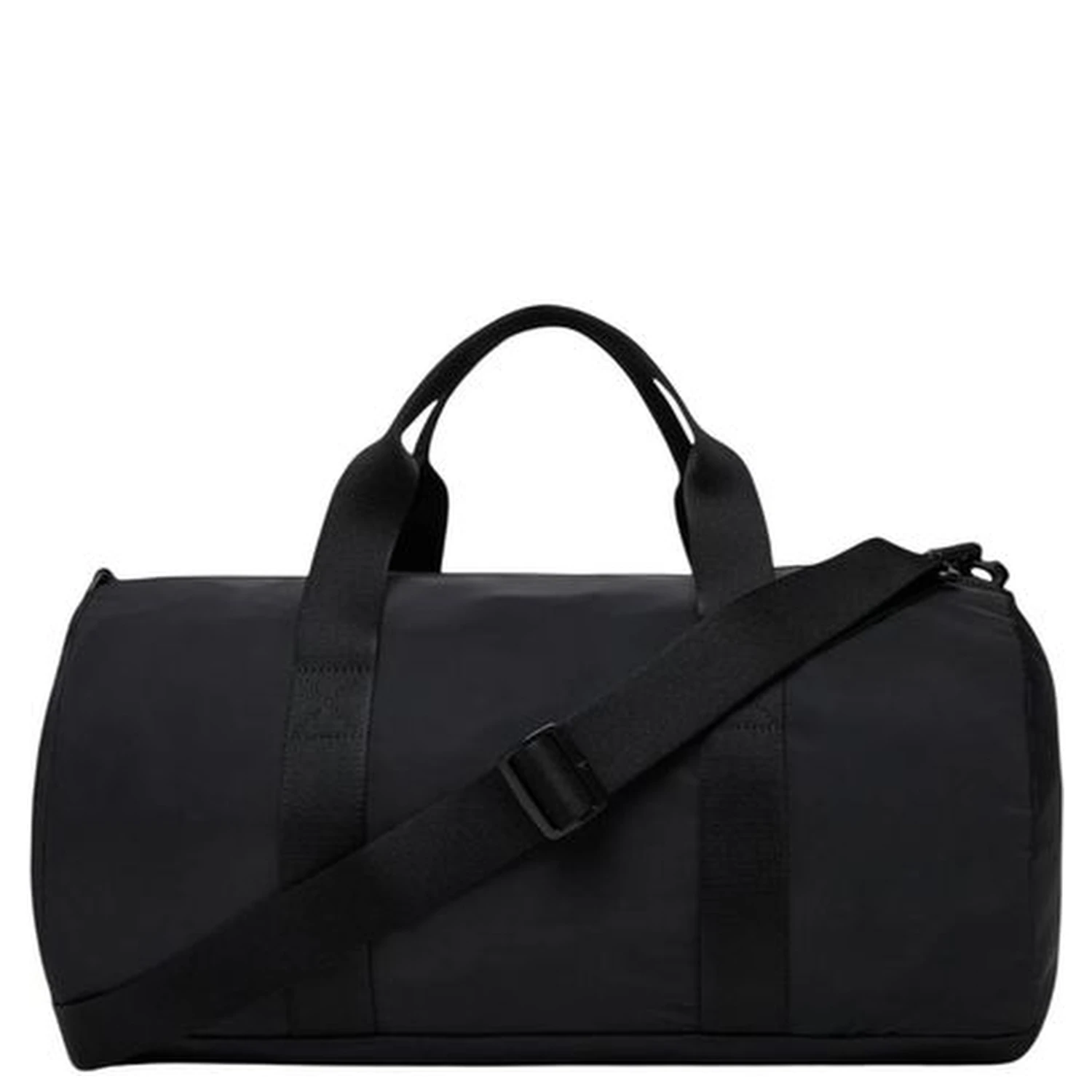 Black Recycled Polyester Duffel Bag