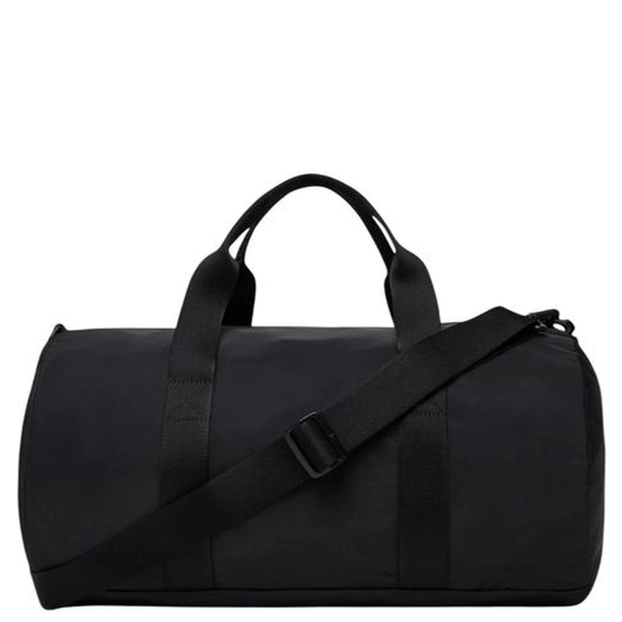 Black Recycled Polyester Duffel Bag