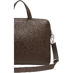 Brown Polyethylene Briefcase