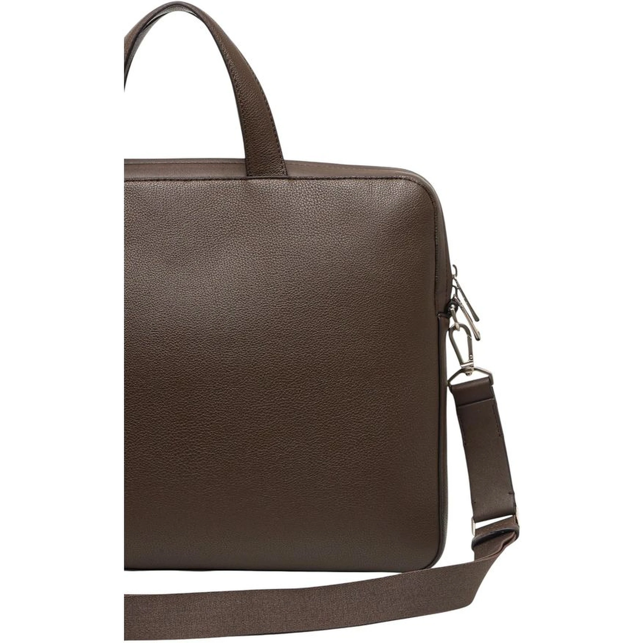 Brown Polyethylene Briefcase
