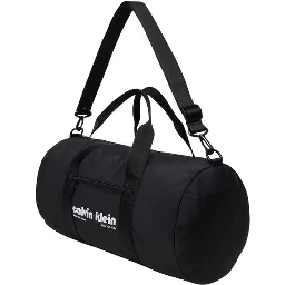 Black Recycled Polyester Duffel Bag