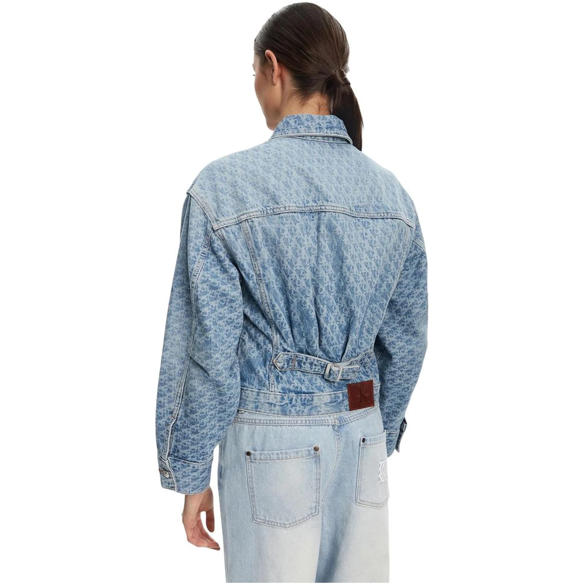 Light Blue Cotton Denim Jacket