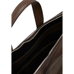 Brown Polyethylene Briefcase