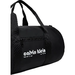 Black Recycled Polyester Duffel Bag