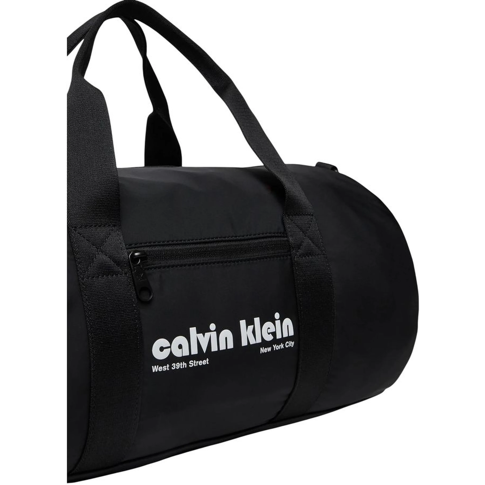 Black Recycled Polyester Duffel Bag