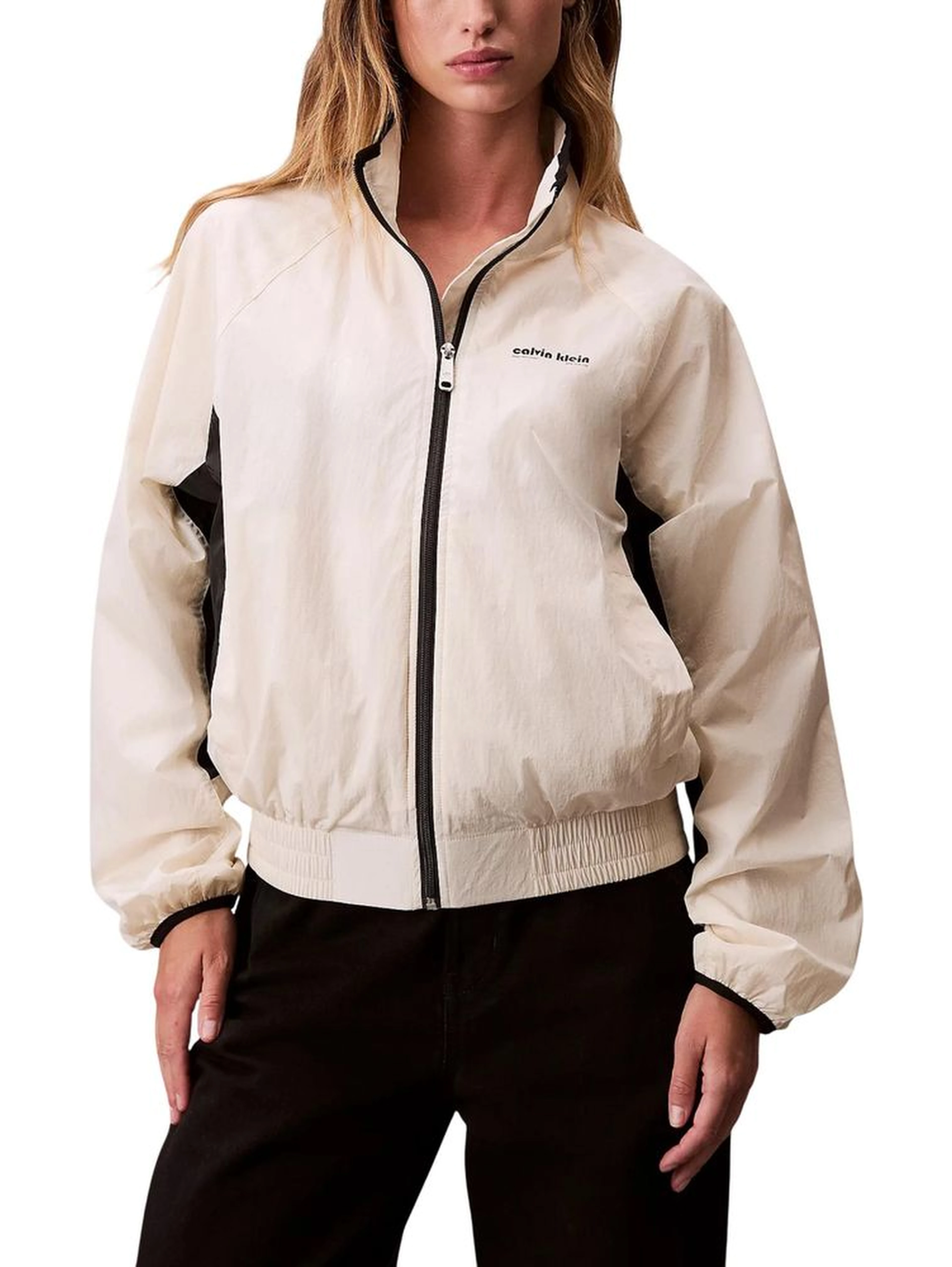 White Polypropylene Shell Jacket