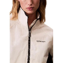 White Polypropylene Shell Jacket